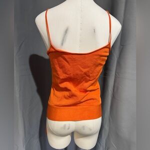 Ladies Banana Republic orange blouse size M